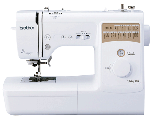 ブラザー家庭用コンピューターミシン　Teddy100 / テディ100　(CPM4901)